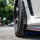 Rally Armor 17-22 Honda Civic Type R Red UR Mud Flap w/White Logo