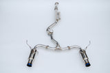 Invidia 2022+ Subaru WRX N1 Twin Outlet Single Layer Tip Cat-Back Exhaust