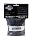 K&N Air Filter Wrap Drycharger - Round Straight - Black for Polaris Ranger