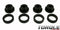 Torque Solution Drive Shaft Carrier Bearing Support Bushings: Mitsubishi 3000GT
