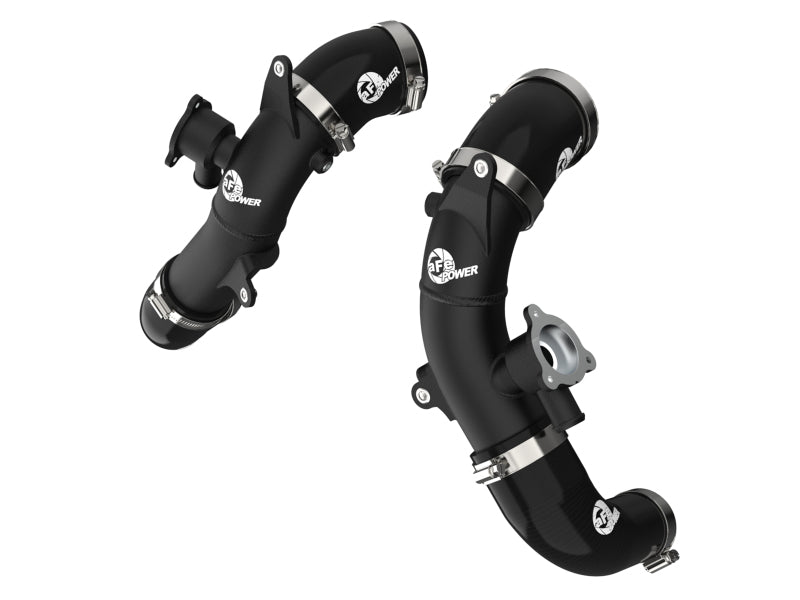 aFe 2022 Toyota Tundra V6-3.5L (tt) BladeRunner 2.5in Aluminum Hot Charge Pipe - Black