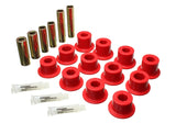 Energy Suspension 07-21 Toyota Tundra Red Rear Leaf Spring Shackle Bushing Set