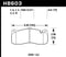 Hawk 08-13 BMW 1-Series HPS 5.0 Front Brake Pads