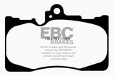 EBC 07-08 Lexus GS350 3.5 RWD Yellowstuff Front Brake Pads