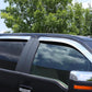 AVS 98-18 Lincoln Navigator Ventvisor Outside Mount Front & Rear Window Deflectors 4pc - Chrome