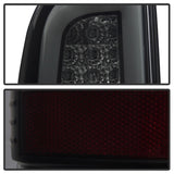 Spyder 97-03 Ford F150 Stylsd. F250 V3 Lght Bar LED Tail Lights - Blk Smk ALT-YD-FF15097V3-LBLED-BSM