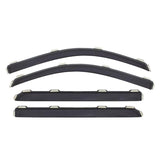 AVS 07-14 Chevy Tahoe Ventvisor In-Channel Front & Rear Window Deflectors 4pc - Smoke