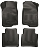 Husky Liners 08-12 Chevy Malibu/07-09 Saturn Aura WeatherBeater Combo Black Floor Liners