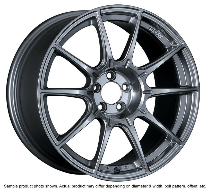 SSR GTX01 18x9.5 5x100 40mm Offset Dark Silver Wheel FRS / BRZ
