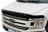 AVS 94-01 Dodge RAM 1500 (Behind Grille 3 Pc) High Profile Bugflector II Hood Shield - Smoke