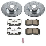 Power Stop 08-23 Dodge Challenger Rear Z26 Street Warrior Brake Kit