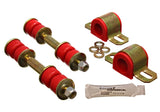 Energy Suspension 79-94 Toyota Pickup 2WD (Exc T-100/Tundra) Red 25mm Front Sway Bar Bushing Set