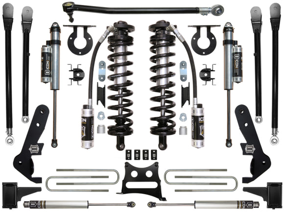 ICON 2017+ Ford F-250/F-350 4-5.5in Stage 5 Coilover Conversion System