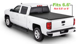 Tonno Pro 14-19 Chevy Silverado 1500 6.6ft Fleetside Lo-Roll Tonneau Cover