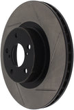 StopTech Power Slot 00-05 Legacy / 7/98-08 Impreza Front Left Sportstop Slotted Rotor