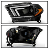Spyder 11-13 Dodge Durango (HID Model Only) Projector Headlights - Black PRO-YD-DDU11HIDSI-BK