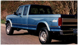 Bushwacker 92-96 Ford F-150 Styleside Extend-A-Fender Style Flares 4pc 81.0/96.0in Bed - Black