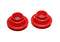 Energy Suspension 99-06 Volkswagen Golf IV/GTI/Jetta IV Red Rear Coil Spring Isolator Set