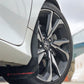 Rally Armor 16-21 Honda Civic Si Black UR Mud Flap w/White Logo