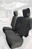 Rugged Ridge Seat Cover Kit Black 11-18 Jeep Wrangler JK 4dr