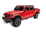 N-Fab Nerf Step 2019 Jeep Wrangler JT 4DR Truck Full Length - Tex. Black - 3in