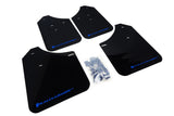 Rally Armor 02-07 Subaru WRX/STI/RS/2.5i (Wagons Req. Mod.) Black UR Mud Flap w/Blue Logo