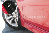 Rally Armor 10-13 Mazda3/Speed3 (Hatch/Sedan) Black UR Mud Flap w/Grey Logo