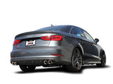 Borla 13-15 Audi S3 S-Type Dual Round Rolled Catback Exhaust