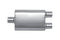 Gibson MWA Superflow Center/Dual Oval Muffler - 4x9x14in/3in Inlet/2.5in Outlet - Stainless