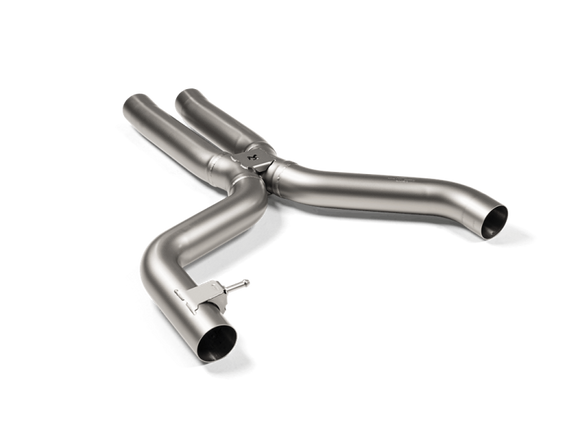 Akrapovic 2021+ BMW G87 M2, G80 M3 & G82 M4 Evolution Short Link pipe w/o Resonator  (Titanium)