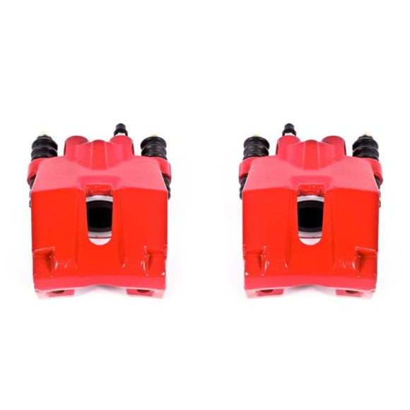 Power Stop 04-11 Ford F-150 Rear Red Calipers w/o Brackets - Pair