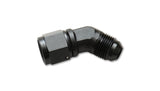 Vibrant -6AN Female to -6AN Male 45 Degree Swivel Adapter Fitting