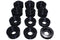 Energy Suspension 08-16 Ford F-250/F-350/F-450/F-550 Super Duty STD/Super Cab Black Body Mount Set