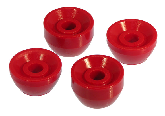 Prothane 90-97 Honda Accord Front Strut Rod Bushings - Red