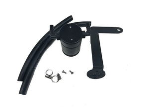 J&L 10-15 Chevrolet Camaro LS3 6.2L Passenger Side Oil Separator 3.0 - Black Anodized